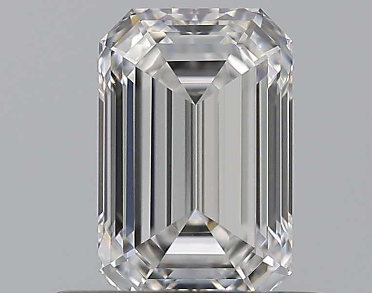 0.65 CaratE-VS1 - Cut Emerald Diamond