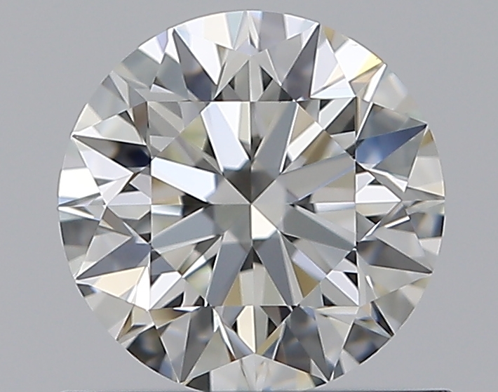 0.72 CaratI-VS1 EX Cut Round Diamond