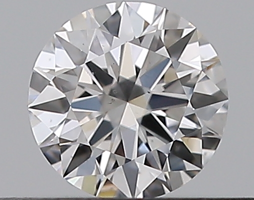 0.3 CaratD-VS2 EX Cut Round Diamond