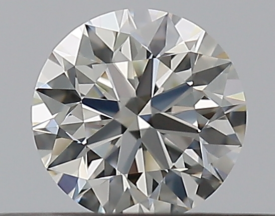 0.3 CaratJ-VVS1 EX Cut Round Diamond