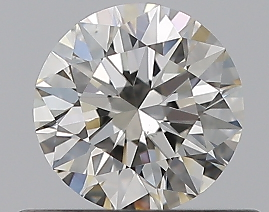 0.5 CaratI-VS2 EX Cut Round Diamond
