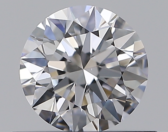 0.5 CaratD-VS2 EX Cut Round Diamond