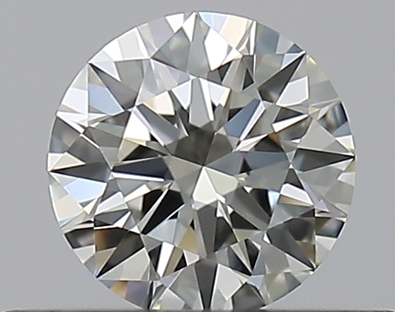 0.33 CaratK-VVS2 EX Cut Round Diamond
