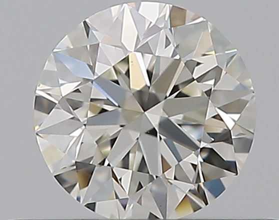 0.4 CaratJ-VS2 EX Cut Round Diamond