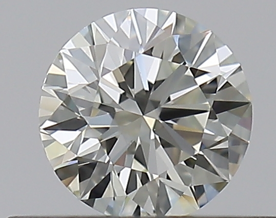 0.33 CaratL-VVS2 EX Cut Round Diamond