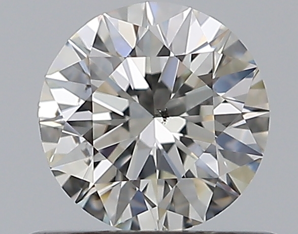 0.5 CaratI-SI2 EX Cut Round Diamond