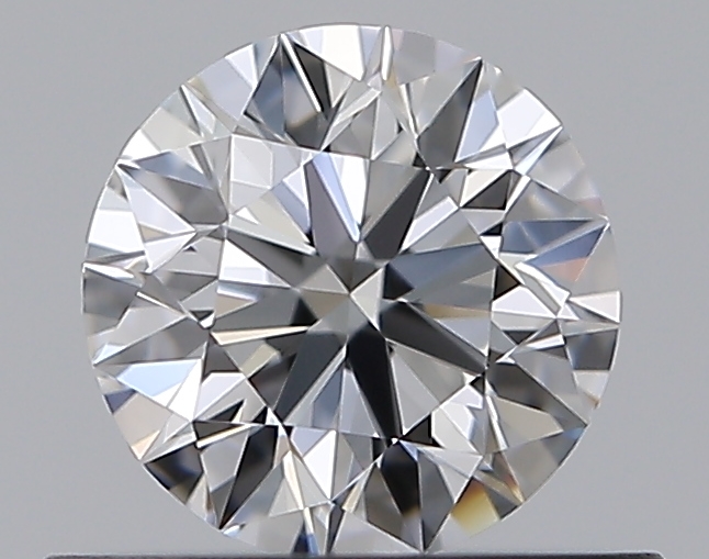 0.5 CaratD-VVS2 EX Cut Round Diamond