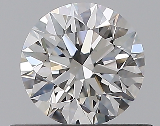 0.5 CaratF-VS2 EX Cut Round Diamond