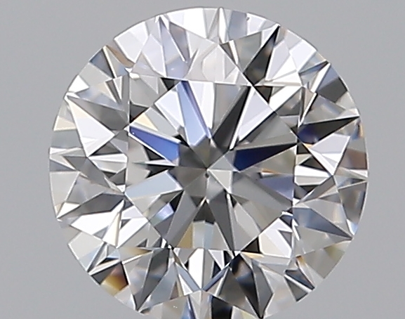 1.29 CaratD-VS2 EX Cut Round Diamond