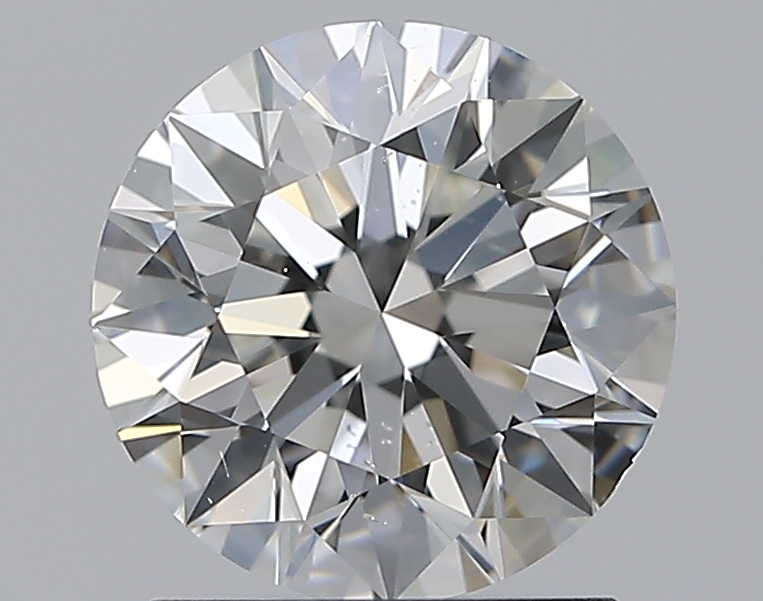 1.51 CaratF-SI1 EX Cut Round Diamond