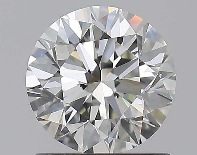 0.9 CaratJ-VVS2 EX Cut Round Diamond