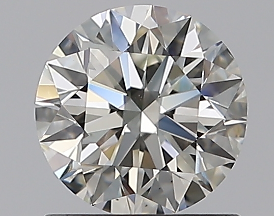 1 CaratJ-VS2 EX Cut Round Diamond
