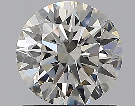 1 CaratJ-SI1 EX Cut Round Diamond
