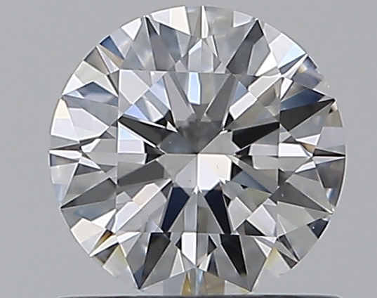 0.73 CaratF-VS2 EX Cut Round Diamond
