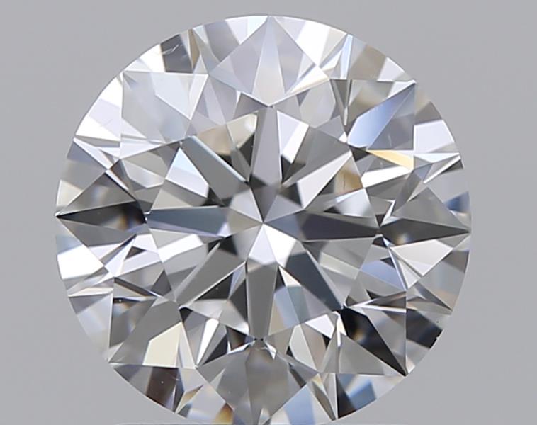 1.51 CaratD-SI1 EX Cut Round Diamond
