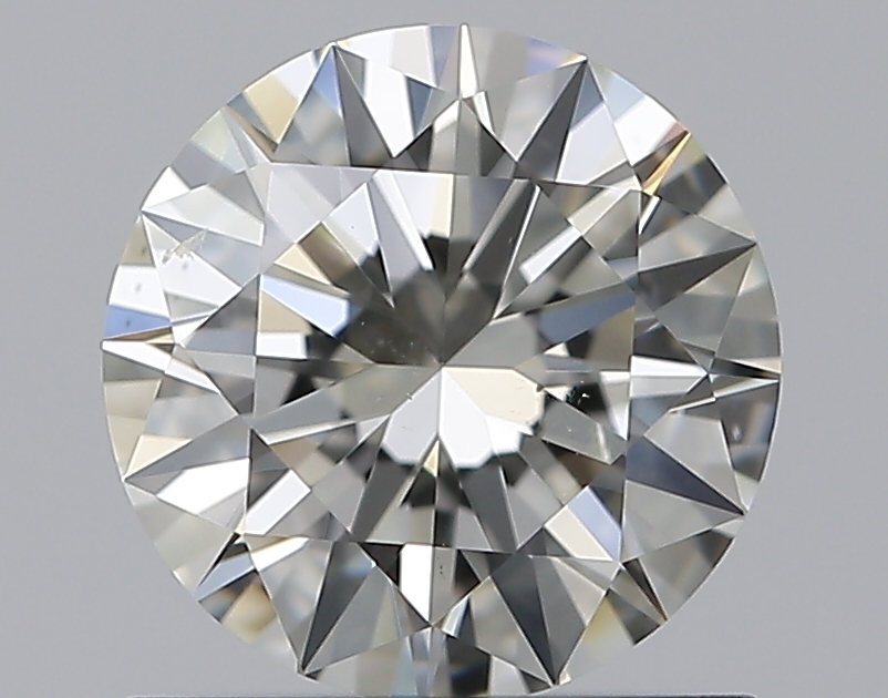 0.9 CaratJ-SI1 EX Cut Round Diamond