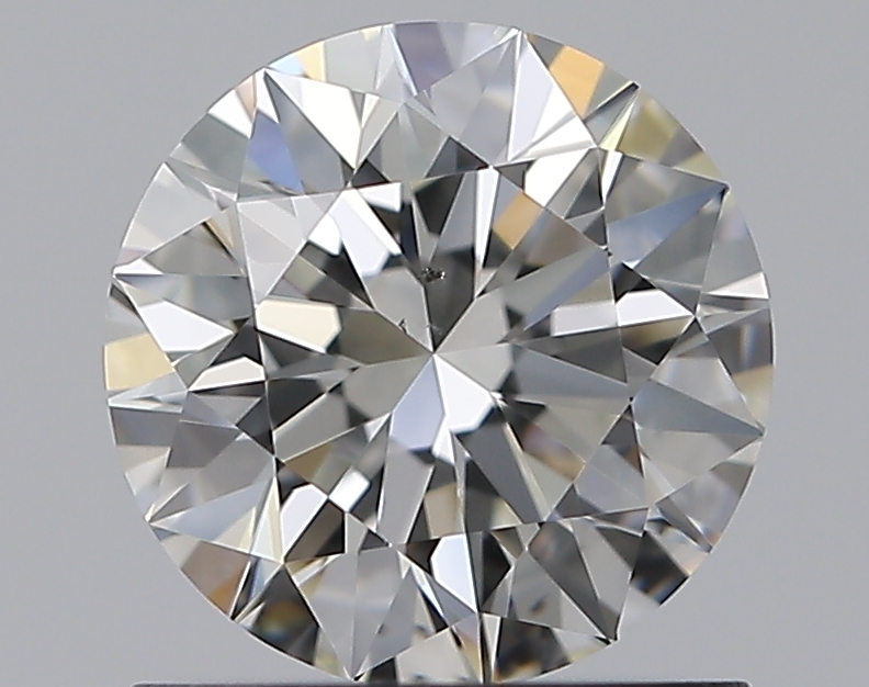 0.97 CaratI-SI1 EX Cut Round Diamond