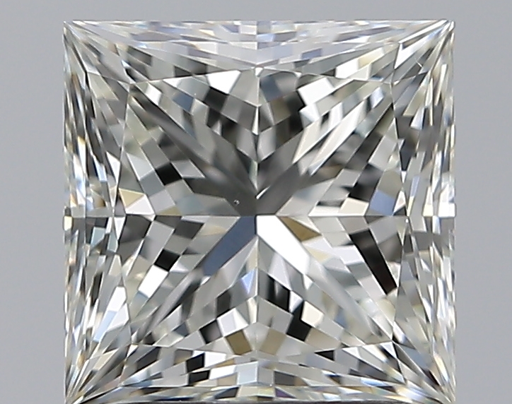2.01 CaratJ-VS2 - Cut Princess Diamond