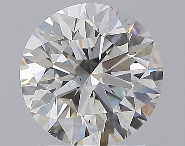 1.71 CaratH-VS2 EX Cut Round Diamond
