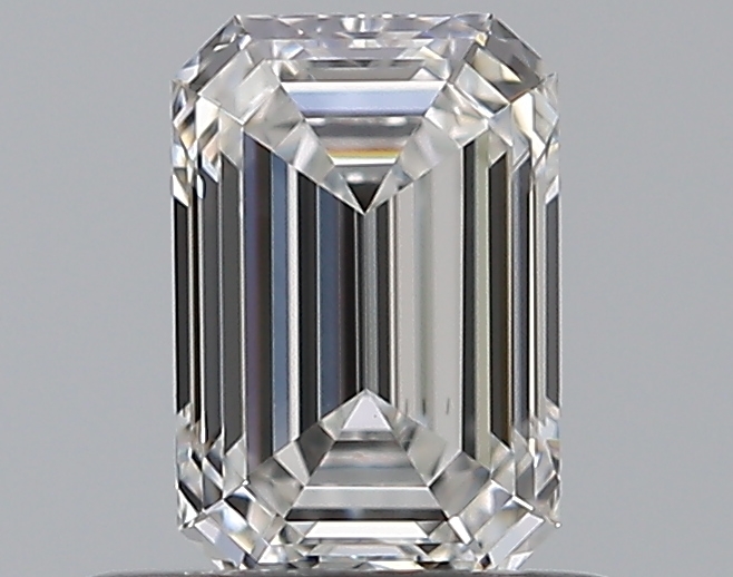 0.52 CaratF-VS1 - Cut Emerald Diamond