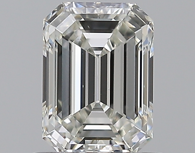 0.91 CaratI-VS2 - Cut Emerald Diamond