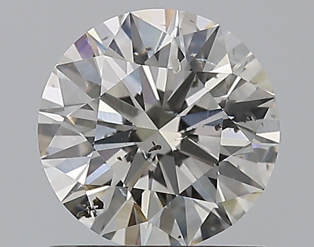 1 CaratJ-SI2 EX Cut Round Diamond
