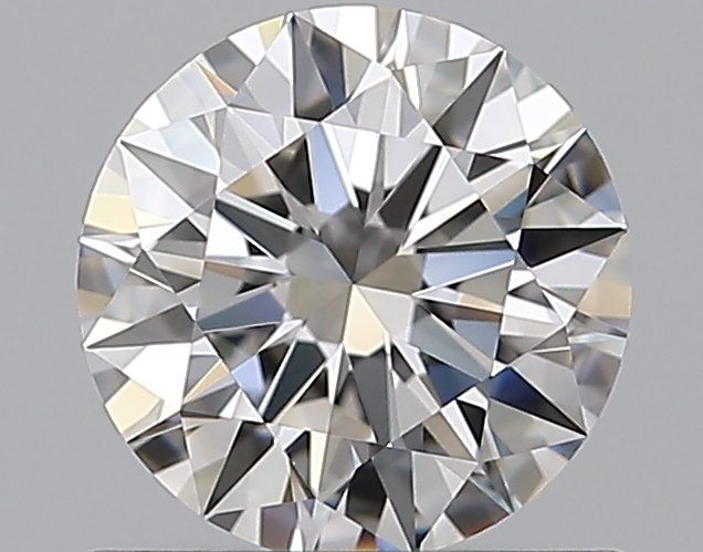 0.77 CaratH-VVS2 EX Cut Round Diamond