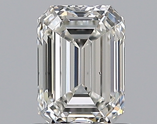 0.9 CaratH-VS2 - Cut Emerald Diamond