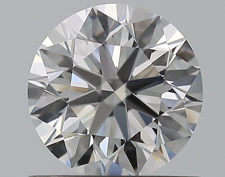 0.78 CaratG-VVS2 EX Cut Round Diamond