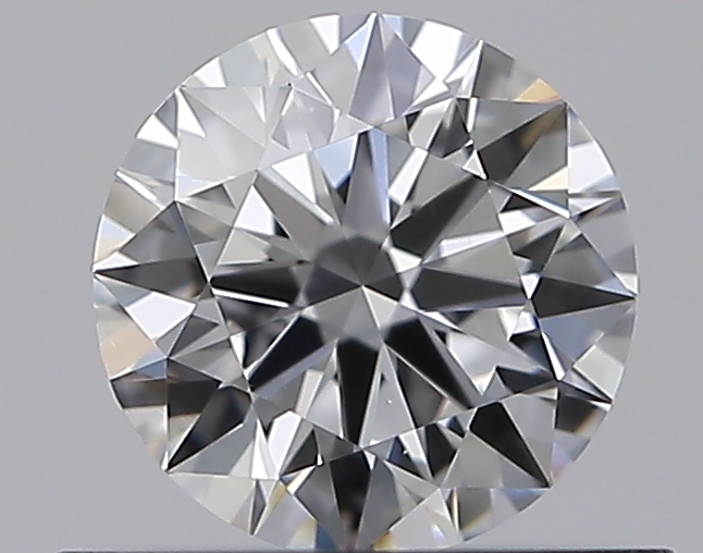 0.5 CaratD-VS2 EX Cut Round Diamond