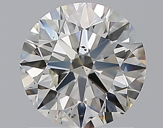 1 CaratJ-SI1 EX Cut Round Diamond