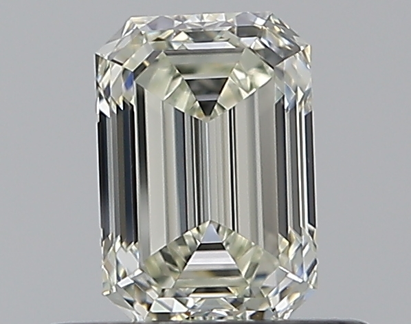 0.53 CaratL-VS1 - Cut Emerald Diamond