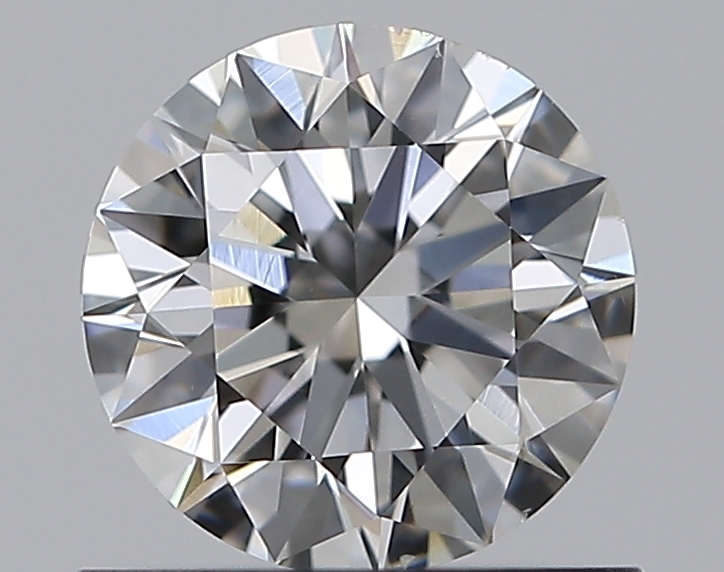 0.7 CaratF-VS2 EX Cut Round Diamond
