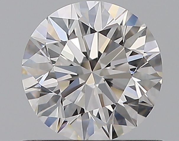 0.71 CaratD-VVS1 EX Cut Round Diamond