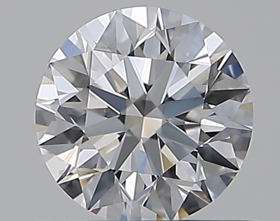 0.59 CaratD-IF EX Cut Round Diamond