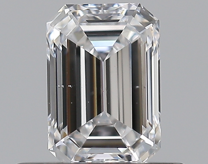 0.53 CaratD-SI1 - Cut Emerald Diamond