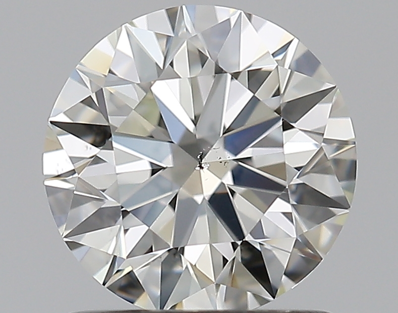 0.9 CaratJ-SI1 EX Cut Round Diamond