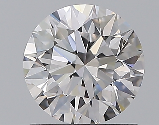 1.06 CaratF-VVS1 EX Cut Round Diamond