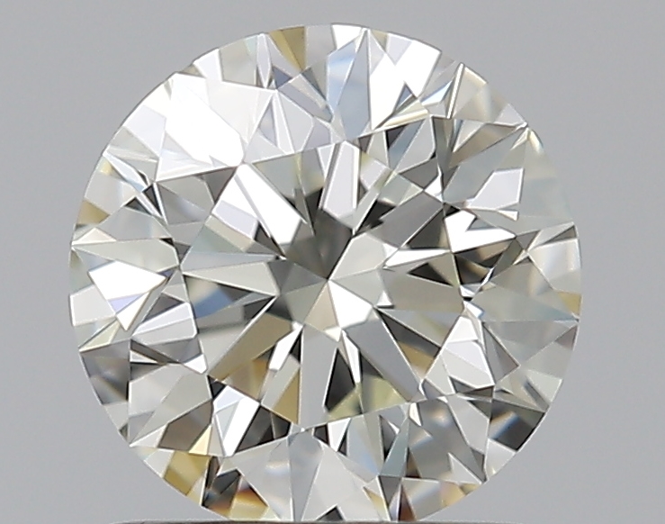 0.85 CaratK-VVS1 EX Cut Round Diamond