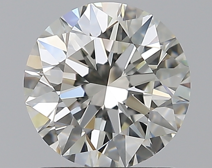 1.29 CaratJ-VS1 EX Cut Round Diamond