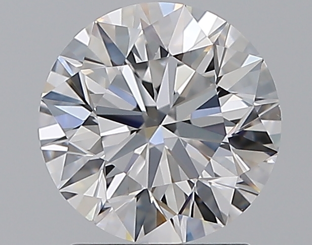 1.51 CaratD-VS2 EX Cut Round Diamond
