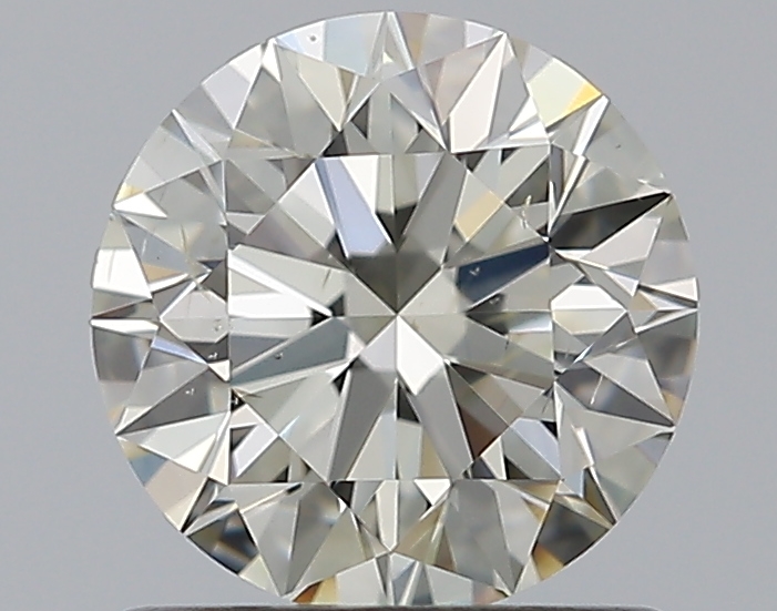 0.9 CaratL-SI1 EX Cut Round Diamond