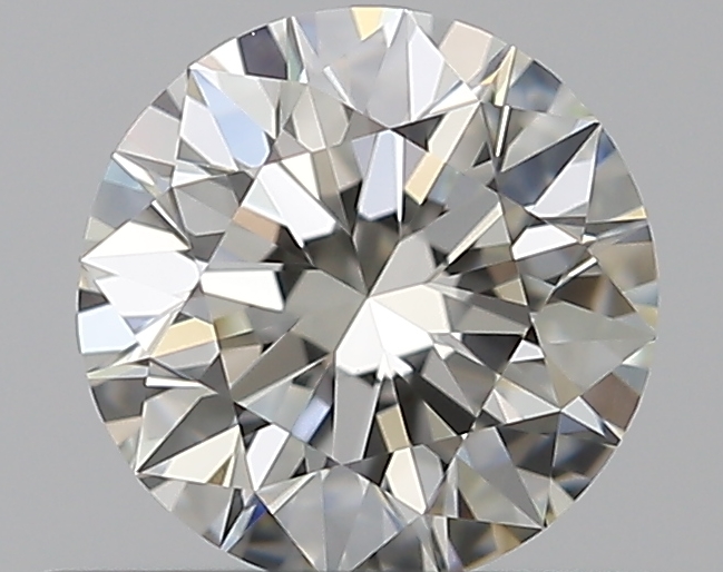 0.5 CaratJ-VS2 EX Cut Round Diamond