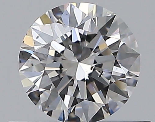 0.46 CaratF-SI1 EX Cut Round Diamond