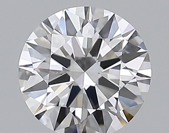 0.5 CaratD-VVS2 EX Cut Round Diamond