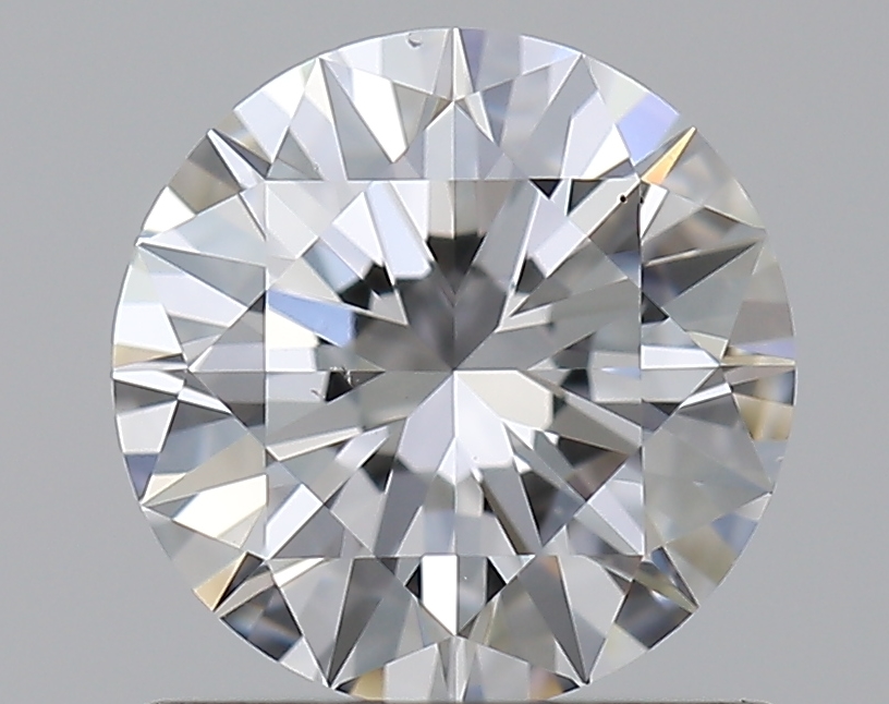 0.8 CaratE-VS2 EX Cut Round Diamond