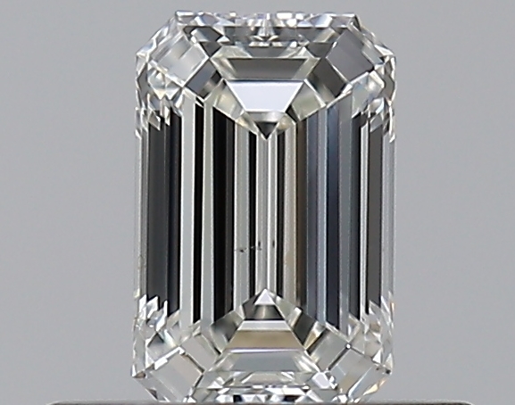 0.42 CaratH-VS2 - Cut Emerald Diamond