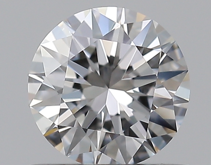 0.5 CaratE-VVS1 EX Cut Round Diamond