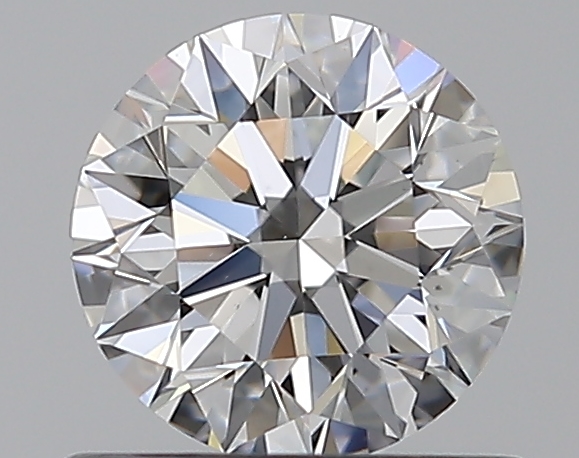 0.7 CaratE-VS2 EX Cut Round Diamond