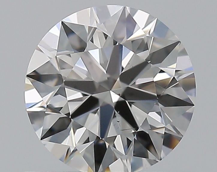 0.71 CaratF-VS2 EX Cut Round Diamond